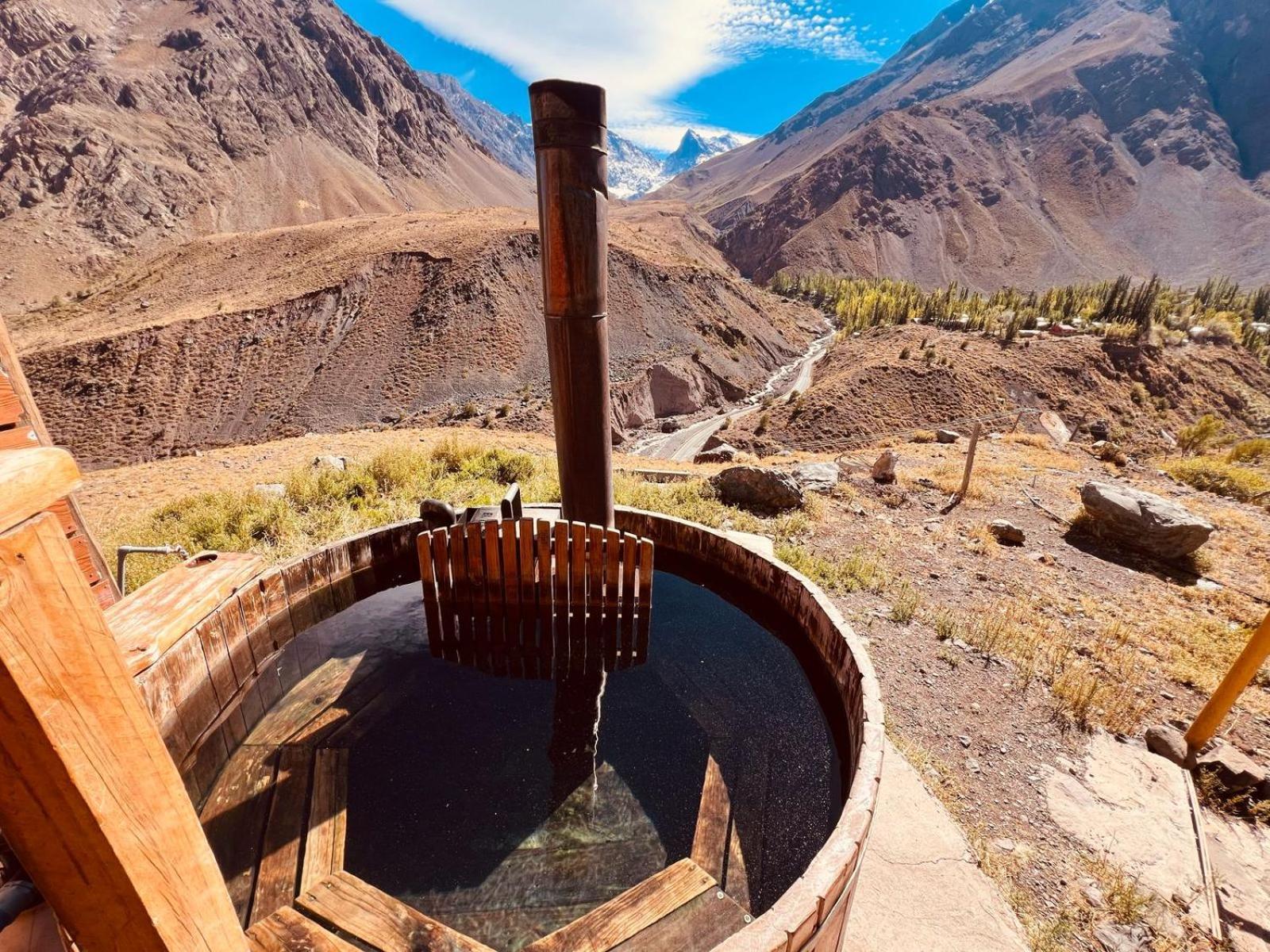 Lodge El Morado Refugio Lo Valdes Zewnętrze zdjęcie